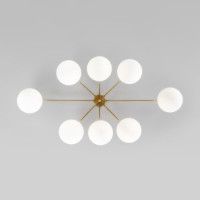 Потолочная люстра Eurosvet Opaline 70220/8 латунь Smart a065768