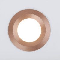 Встраиваемый светильник Elektrostandard 110 MR16 золотой 4690389168659