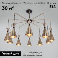 Потолочная люстра Bogates Glustin 316/10 Smart a057226