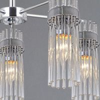 Люстра на штанге Illumico IL0761-5CSQ-25 CR GENOA