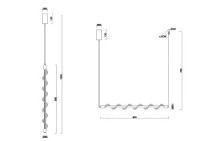 Подвесной светильник Divinare Passato 1925/06 SP-10