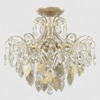 Потолочный светильник Crystal Lux ESMIRALDA PL4 GOLD