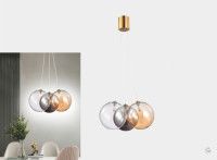 Подвесной светильник iLamp Drop 8110P/3 BR-MLT