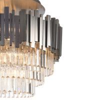 Потолочная люстра Natali Kovaltseva BELLEZZA II 91007/9C SILVER