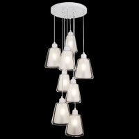 Каскадная люстра 33 Идеи PND180.08.01.001.WH-M38TR