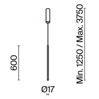 Подвесной светильник Maytoni Halo MOD246PL-L12BK