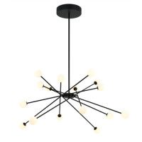 Люстра на штанге DeLight Collection MD19001025-16A black