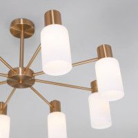 Люстра на штанге Eurosvet Vegga 70160/8 латунь Smart a057109