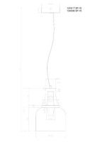 Подвесной светильник Divinare Volturn 1243/17 SP-15