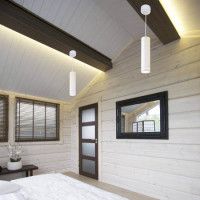 Подвесной светодиодный светильник Elektrostandard DLR023 12W 4200K белый матовый 4690389103001