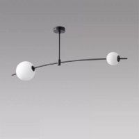 Потолочный светильник iLedex Epical 6827-2 BK+WH