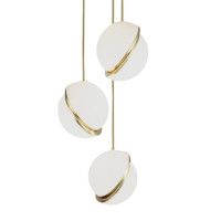 Подвесной светильник Delight Collection Crescent 9182P/3S brass
