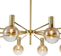 Люстра на штанге Indigo Collana 13015/10R Gold V000221