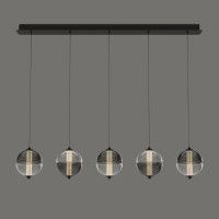 Подвесной светильник Delight Collection MD24022079-5B black/smoky