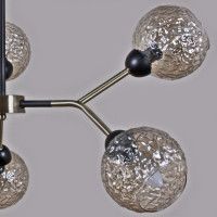 Люстра на штанге Illumico IL0268-6PSQ-79 BK AB