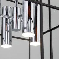 Люстра на штанге Eurosvet Adamson 70142/8 хром a060670