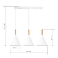 Подвесной светильник Evoluce Arket SLE1255-503-03