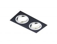 Встраиваемый светильник Ambrella Light Standard Spot A601/2 BK