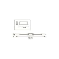 Потолочная люстра Lightstar Fico 740077