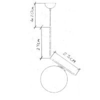Подвесной светильник Delight Collection IC KG0825P-1S