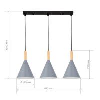 Подвесной светильник Evoluce Arket SLE1255-413-03