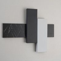 Настенный светильник Indigo Avanzato 14023/2W Black stone V000120L