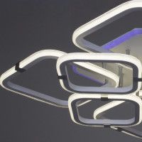 Потолочная люстра Reluce 06321-3.3-4+4A WH+CR (RGB)