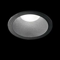 Встраиваемый светодиодный светильник Ideal Lux Game Round Black Black 192314