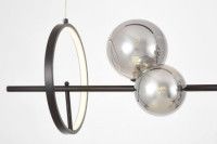 Подвесной светильник Lumina Deco LDP 7033-10 BK+GY