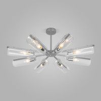 Люстра на штанге Eurosvet Trompeta 70144/8 хром a060901