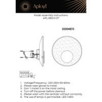 Настенный светильник Aployt Samuele APL.069.01.07