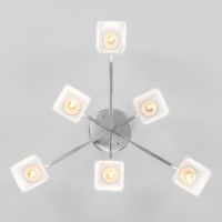 Накладная люстра Eurosvet 30162/6 хром