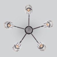 Люстра на штанге Eurosvet 70090/5 графит Smart a045141