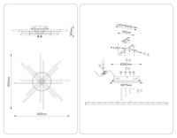 Потолочный светильник Ambrella Light Comfort LineTech FL6276