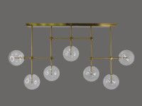 Потолочная люстра Elvan LU-3011/7-G4-BaCl