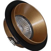 Встраиваемый светильник Reluce 51611-9.0-001MN MR16 BK+GD