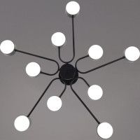 Люстра на штанге Reluce 03708-0.3-10 BK GX53