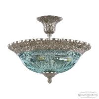 Потолочный светильник Bohemia Ivele Crystal 7091P/39/FL Ni Birusa/M-1G