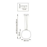 Подвесной светильник Lightstar Grazia 608116