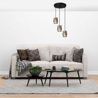 Подвесной светильник Escada Hurricane 1139/3S Black/Gold