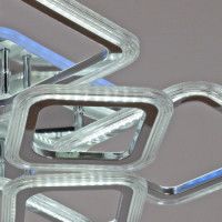 Потолочная люстра Reluce 09826-3.3-4+4C CR (RGB)