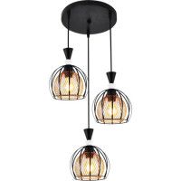 Подвесной светильник Reluce 03061-0.9-03 BK+GOLD