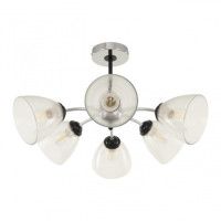 Люстра на штанге Arte Milano Napoli 329007/3+3 CR.BK