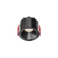 Встраиваемый светильник Maytoni Alfa LED DL043-01-10W4K-RD-B-1