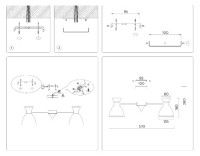 Люстра на штанге Ambrella Light Modern Homy TR3177