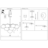 Люстра на штанге ST Luce Modica SL1503.403.13