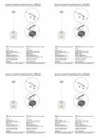 Подвесной светильник Vitaluce V2845-0/1S