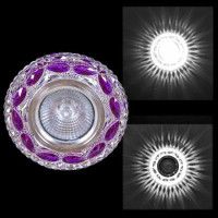 Встраиваемый светильник Reluce 00757-9.0-001CN MR16+LED3W CL+PP