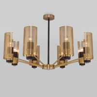 Люстра на штанге Eurosvet Grino 70139/8 латунь