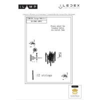 Настенный светильник iLamp Savage W8813-2 GD